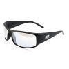 M&P Thunderbolt Full Frame Shooting Glasses Black Frames/Clear Mirror Lenses