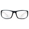 M&P Thunderbolt Full Frame Shooting Glasses Black Frames/Clear Mirror Lenses