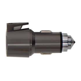Smith & Wesson Vehicle Escape Tool with Glass Break Strap Cutter & USB Charging Ports