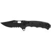SOG SEAL XR Serrated 3.9" Folding Pocket Knife (Blackout)