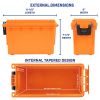 Sheffield Field Box- Safety Orange (Made In U.S.A.)