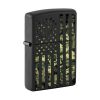 *218CAMOFLAG* Zippo 80983 Windproof Lighter Camouflage United States Flag Black Matte
