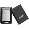 Zippo Windproof Lighter Vintage High Polish Chrome with Slashes