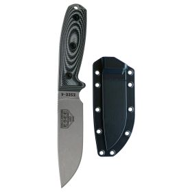 ESEE-4 Fixed Blade Knife (Gray/Black)