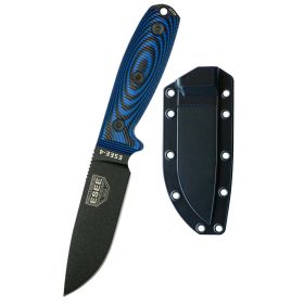 ESEE-4 Fixed Blade Knife (Blue/Black)