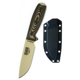 ESEE-4 Fixed Blade Knife (Coyote/Black)
