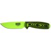 ESEE 'ESEE-4' 4.5" Fixed Blade Knife (Neon Green/Black)