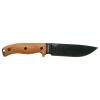 ESEE-6 1095 Carbon Steel Black Sheath (Black Blade Natural Canvas Micarta 3D Handle)