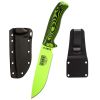 ESEE 'ESEE-6' 6.5" Fixed Blade Knife (Neon Green/Black)