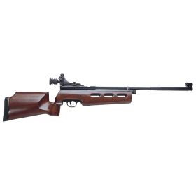 Beeman .177cal CO2 Powered Single Shot Pellet Air Rifle with Competition Diopter Peep Sight