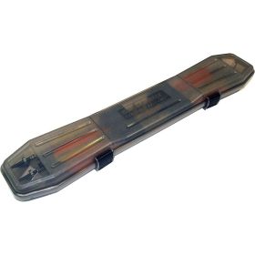 MTM Case Gard Traveler Crossbolt Case - Clear Smoke