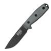 Esee 'Esee-4' 4.5" Fixed Blade Knife (Black Blade)