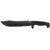 SOG Jungle Primitive Partially Serrated 9.5" Machete (Black)