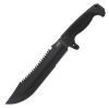 SOG Jungle Primitive Partially Serrated 9.5" Machete (Black)