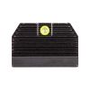 Night Fision Night Sight Set - OEM Glock Height GREEN Fiber Optic Front/Blank Square Rear