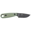ESEE Izula-II 2.87 Fixed Blade Knife (Black Oxide/Light Green)