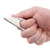 SOG Jason Brous Snarl 2.3" Satin Sheepsfoot Straight Blade Molded Nylon Sheath