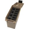 MTM Tactical Mag Can -for 10 Double Stacked Handgun Mags Dark Earth