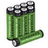 Aaa Rechargeable Batteries Nimh 800Mah (8 Pack)