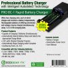 Pro Bc-1 Lithium Ion 18650 Battery Charger