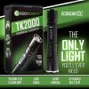 Tk2000 - Usb Rechargeable Led Tactical Flashlight