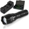 Tk120 Professional Led Flashlight Kit With Batteries & Charger