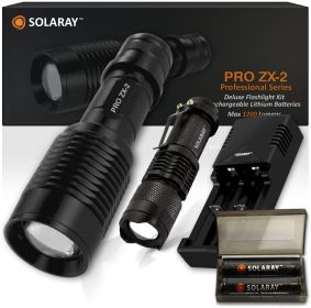 Zx-2 Professional Led Flashlight Kit