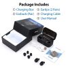 Tws True Bluetooth 5.0 Wireless Earbuds With 2000Mah Charging Case