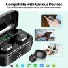 Tws True Bluetooth 5.0 Wireless Earbuds With 2000Mah Charging Case