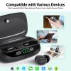 Tws True Bluetooth 5.0 Wireless Earbuds With 2000Mah Charging Case