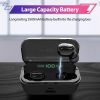 Tws True Bluetooth 5.0 Wireless Earbuds With 2000Mah Charging Case