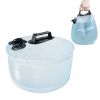 13L Water Bag,Portable Foldable Water Container,Durable And Leak-Proof Water Bucket, Suitable For Outdoor Camping, BBQ, Hiking, Backpacking