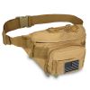 Edc Hunting Tactical Fanny Pack With Usa Flag Patch