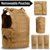 Military Tactical Plate Carrier Vest