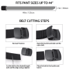 Adjustable Nylon Belt With Plastic Buckle