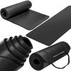 Thick Travel Yoga Mat With Carrying Strap