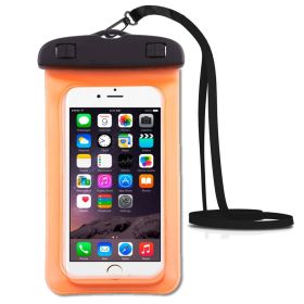Cp2 Waterproof Phone Bag Pouch - Econ Series (Product Color: Orange)